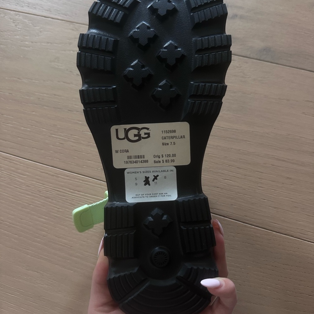 UGG green sandals